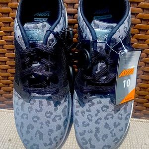 Woman’s new running or walking sneakers